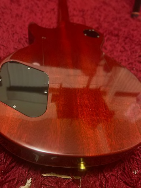 Lámina transparante en la parte trasera de la Gibs